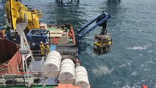 Remotely operated vehicle (ROV) operations from a DP II ship