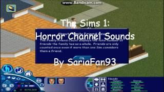 The Sims 1-  TV Sounds (Horror Channel)