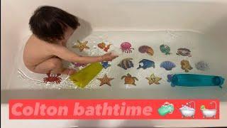 How I bath my toddler|16monthsColton|FilAms|Sunday morning|