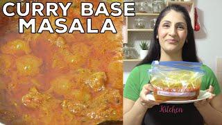 Curry Base Recipe | Curry Base for 80% of Curries | All Purpose Curry Base Masala Recipe