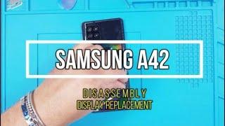 SAMSUNG A42 disassembly display guide repair teardown SM-A426 SM-A426B SM-A426B/DS SM-A426F