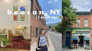 NYC VLOG: taking the train to BEACON, NY for a day trip  + a chill Sunday evening in Koreatown