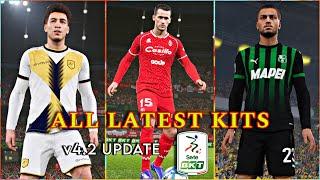 eFootball 2025 v4.2 ALL NEW KITS UPDATE | SERIE BKT | eFootball 2025 BEST KITS #efootball2025