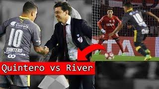 El día que QUINTERO brilló contra RIVER y se fue ABUCHEADO 