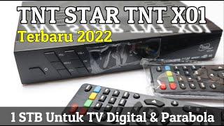 Receiver  TNT Star TNT X01 Dapat 2 Remote Fitur Asli Keren Nih...