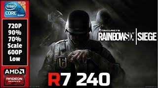 Tom Clancy's Rainbow Six Siege | Amd Radeon R7 240 | I7 860 | 10gb Ram | Benchmark