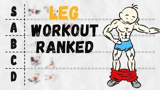 The Best and Worst Leg Exercises (Leg Exercises Ranked) | Fitness Animated