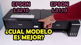 Comparación️Impresoras Epson L3110 y L3210 | Diferencias e igualdades