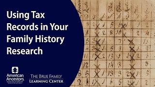 Using Tax Records in Your Family History Research