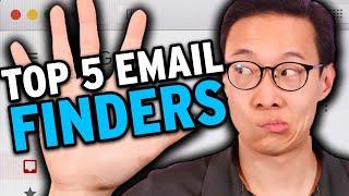 Top 5 Email Finder Tools to use NOW! Best for Sales, Outreach and Lead Generation!