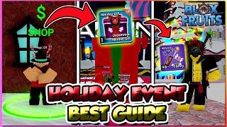 Best Holiday Event Beginners Guide (How To Get Candy,Fruits,Etc) In Blox Fruits Update 24