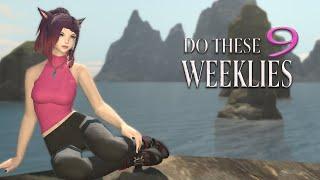 9 Weekly Must-Dos for Gil Farming in Final Fantasy XIV