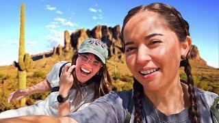 Maya & Allison Explore The Arizona Desert