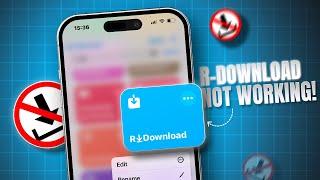 How to Solve R Download Shortcut Not Working on iPhone | Fix Shortcut R Download Not Working on iOS