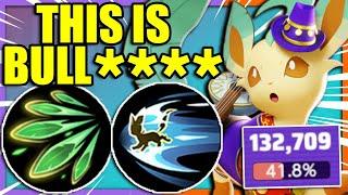 Not enough Players are Complaining about RAZOR LEAF LEAFEON | Pokemon Unite