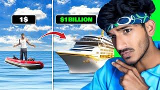 I upgraded boat from 1$ to $10,00,00,000 boat in GTA5