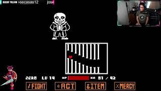 UNDERTALE SANS FIGHT REACTION(ALSO SPARING SANS REACTION)