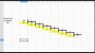 screencast conversione da base 10 a base 2