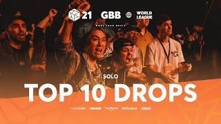 TOP 10 DROPS  Solo | GRAND BEATBOX BATTLE 2021: WORLD LEAGUE