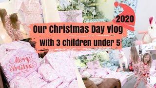 CHRISTMAS DAY VLOG 2020 | VLOGMAS | OPENING PRESENTS WITH 3 CHILDREN BRINGS TEARS | RACHEL DAVIES