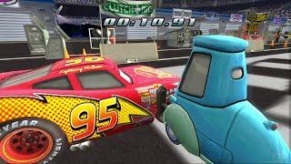 Cars - Motor Speedway of the South PS2 Gameplay HD (PCSX2)