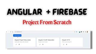 Angular CRUD with Firebase Application Example, Angular CRUD App with Realtime Database