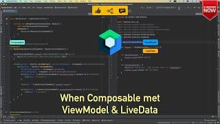 When Composable met ViewModel & LiveData : Jetpack Compose - 10