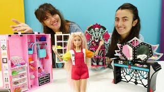 Barbie videoları kızlar için. Barbie kimin aksesuar mağazasını beğenecek? Sevcan vs Ümit