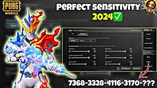 New Update 3.3Best Sensitivity Code + Control Settings Pubg Mobile/Bgmi Sensitivity 2024