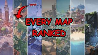 All Valorant Maps RANKED (TIER LIST)