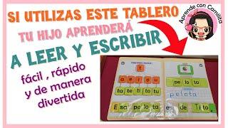 #3 MATERIAL DIDÁCTICO DE LECTOESCRITURA/ COMO ENSEÑAR A LEER Y ESCRIBIR A TU HIJO RÁPIDO Y FÁCIL