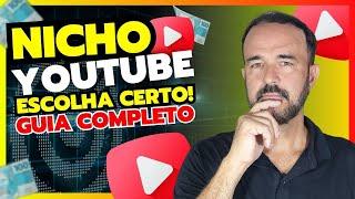 GUIA COMPLETO: COMO ENCONTRAR SEU NICHO NO YOUTUBE | COMO ESCOLHER O NICHO DO SEU CANAL