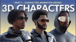 Creating Custom 3D Characters in Blender using FaceGen and Daz (Part 1 - Character Animation Series)