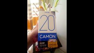 Tecno Camon 20 Unboxing: Wonderful camera #shorts