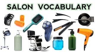 Salon Equipments With Names|Salon Products Knowledge|Salon Vocabulary