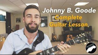 Chuck Berry "Johnny B. Goode" Complete Guitar Lesson