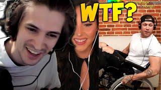 xQcOW reagisce a una clip dalla live di Homyatol con Andrea Botez e Chris Laway