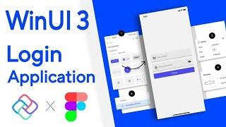 Windows UI 3: Login App using Uno Platform | Figma to XAML