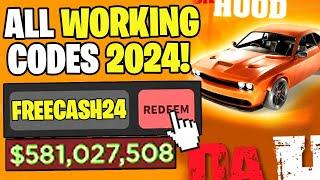 *NEW* ALL WORKING CODES FOR DA HOOD IN 2024! ROBLOX DA HOOD CODES