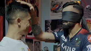 VIRAT KOHLI TAKES THE @PUMA BLINDFOLD CHALLENGE WITH RCB PLAYERS FT. SUNIL CHHETRI | IPL 2023