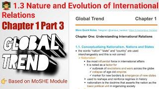 Global Trend Chapter 1 | Part 3