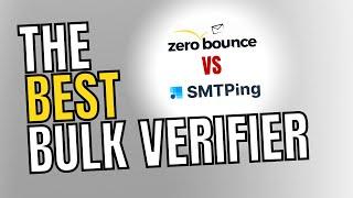 Best Email Validation Tool: SMTPing vs ZeroBounce