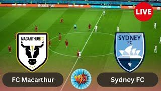 FC Macarthur vs Sydney FC / Australia A-League / Today football live match 2025