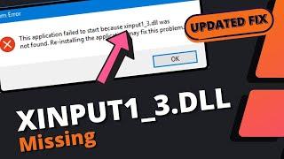 Xinput1_3.dll Missing Windows 11 Xinput1_3.dll Download ⬇️ How to Get Xinput1_3.dll File