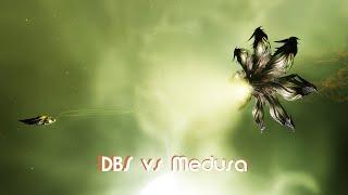 Elite Dangerous - DBS vs Medusa (1 small + 1 medium Gauss: basic ammo)