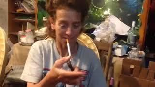 Messin with Granny... Cigarettes is my Sanity!!!