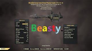 Fallout 76: Bloodied Plasma Caster Is Beasty!