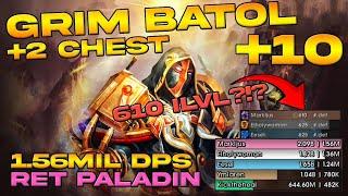 TOPPING DPS AS 610iLVL RET?!? | Grim Batol +10 | Retribution Paladin