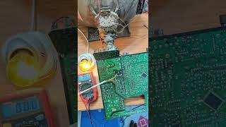 CRT TV power repair #crt #power