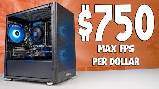 $750 PURE PERFORMANCE Gaming PC Build Guide